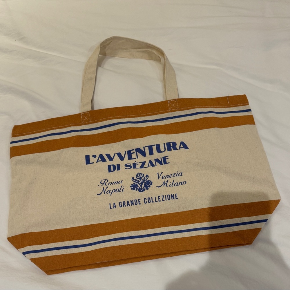 Sézane Canvas Tote